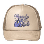 Intestinal Cancer Gloves Ready For The Fight.png Mesh Hats