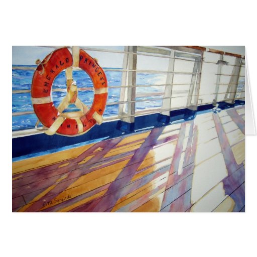 Into the Sunset Greeting Card