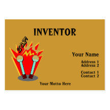 Inventor Business Card Templates