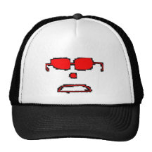 Invisible dude trucker hats