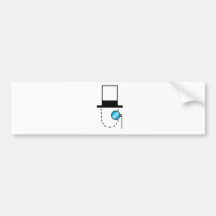Invisible Man Bumper Stickers