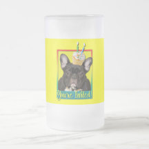 Invitation Cupcake 2 Year Old - French Bulldog Mugs