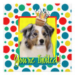 Invitation Cupcake - Australian Shepherd