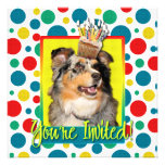 Invitation Cupcake - Australian Shepherd - Dustine
