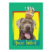 Invitation Cupcake - Mastiff - Snoop