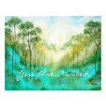 Invitation Design From Original Painting