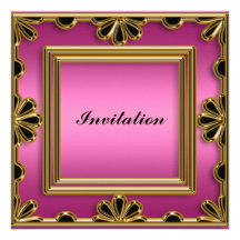 Invitation Elegant women's Birthday Party