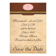 Invitation - fixed Save the Date