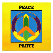 Invitation - Peace Party