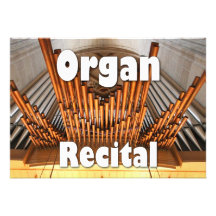 Invitation to an organ recital - Ulm pipes
