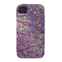 iPhone 4 case Redbud blooms Love's Point caption