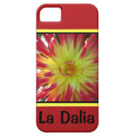 iPhone 5 Case - La Dalia - Dalia roja y amarilla