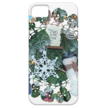 iPhone cover Trust in the Lord Lace Abstract iPhone 5 Cover