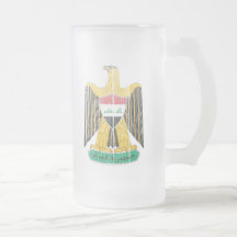 Iraq Coat Of Arms Coffee Mugs