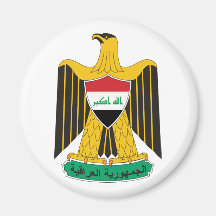 Iraq Coat of Arms Magnet
