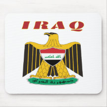 IRAQ Coat Of Arms Mouse Pad