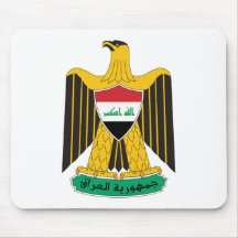 Iraq Coat Of Arms Mouse Pads