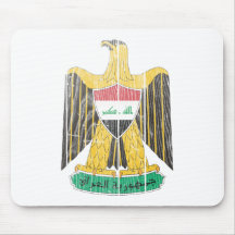 Iraq Coat Of Arms Mousepads