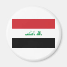Iraq flag fridge magnets