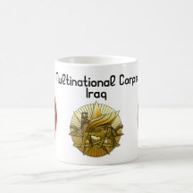 Iraq-Multi. Corps Patches Coffee Mugs