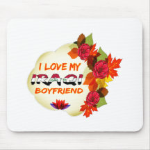 Iraqi Boyfriend Design Mouse Pad
