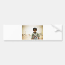 Iraqi kurdish boy Dohuk Iraqi Kurdistan lrg Bumper Stickers