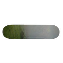 Ireland A Sunrise In Ireland In The Inneh Vally Skateboard Deck