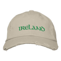 Ireland Embroidered Hats