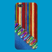 Iridesent Rhinestone Striped Iphone 5 case iphone cases