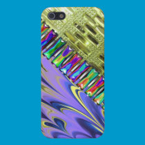 Iridesent Rhinestone swirls Iphone 5 case iphone cases