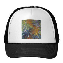 Irises by Claude Monet Hats