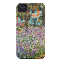 Irises In Monet's Garden iPhone 4 Case-Mate Case