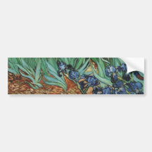 Irises  Vincent van Gogh Bumper Sticker