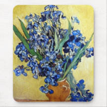 Irises, Vincent van Gogh Mousepads