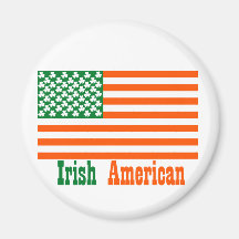 Irish American Fridge Magnets