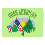 Irish American Greeting Card