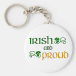 Irish And Proud Keychain