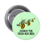 Irish boobies pinback button