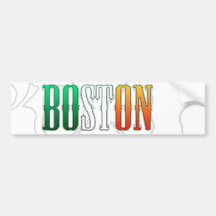 Irish Boston Bumper Stickers