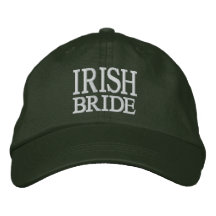 Irish Bride Wedding Cap Embroidered Hat