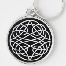 Irish Celtic Circle Knot Keychains