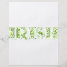 Irish Celtic Flyer Design
