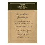 Irish Claddagh Wedding Invitation
