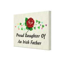 Irish Dad Gallery Wrap Canvas