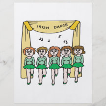 Irish Dance Personalized Flyer