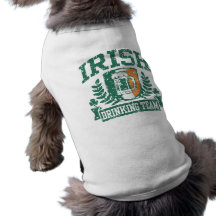 Irish Drinking Team Dog Clothing