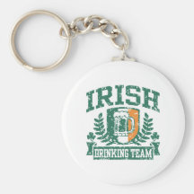 Irish Drinking Team Keychain