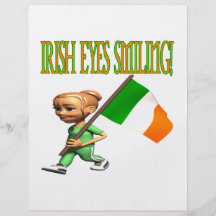 Irish Eyes Smiling Full Colour Flyer