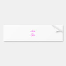 Irish Girl Bumper Stickers