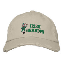 Irish Grandpa Embroidered Hat